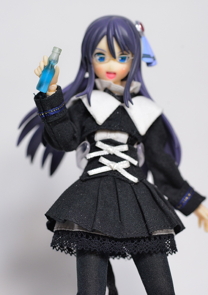 1/12 ラムネ瓶(5本セット) ミニチュア 3Dプリンタ出力未塗装レジンキット (1/20、1/24、1/32、1/35、1/45もあり)