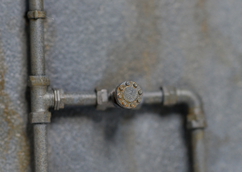 ブラインドフランジ 直径6mm(3mm棒用) 3Dプリンタ出力パーツ