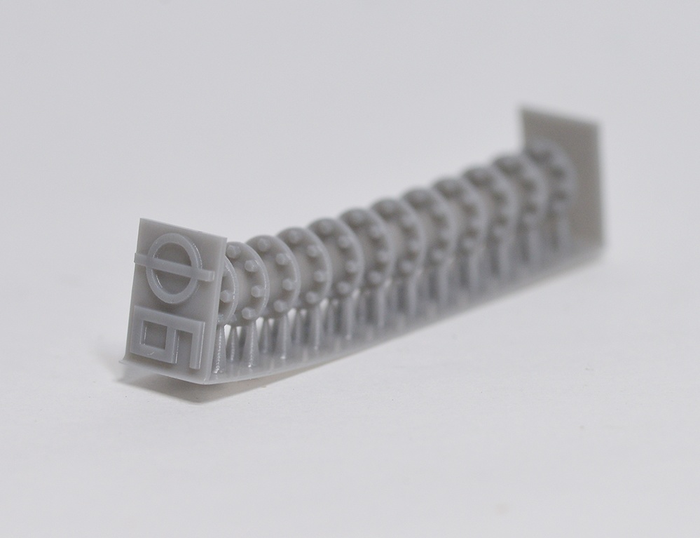 ブラインドフランジ　直径6mm(3mm棒用）　3Dプリンタ出力パーツ