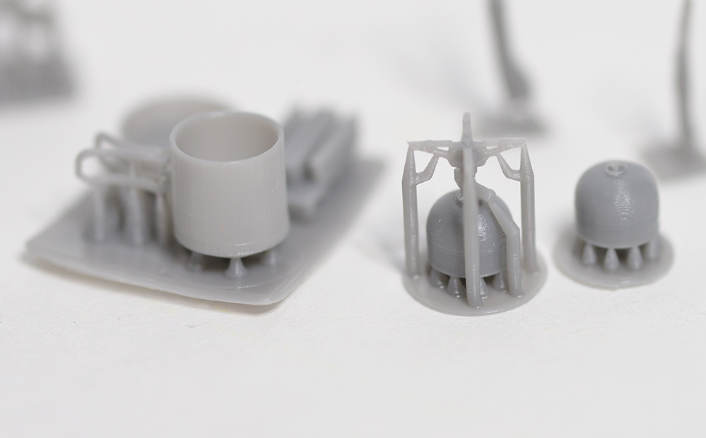 1/24キャンピングクッカーセット 3Dプリンタ出力パーツ