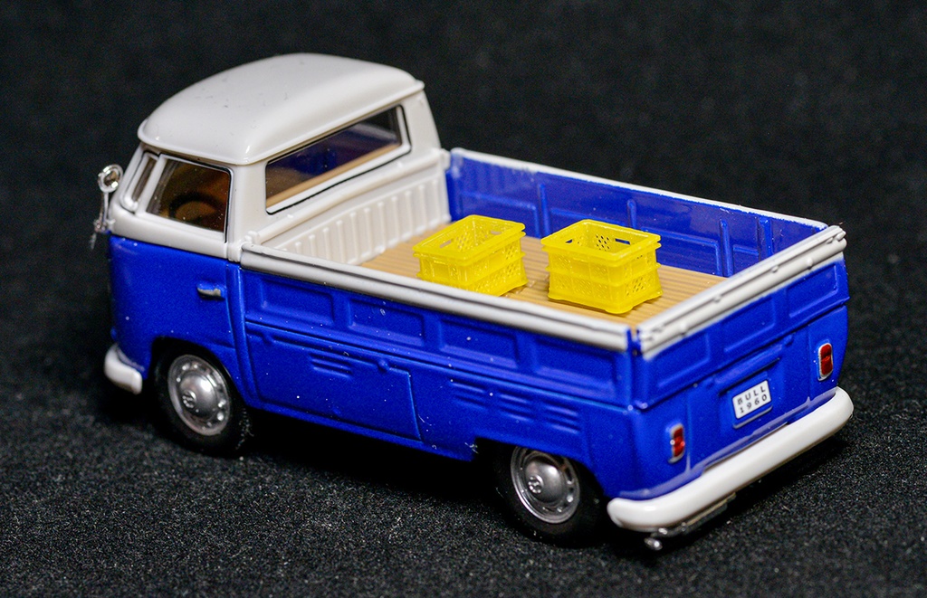 1/43 みかん箱(5個セット) 3Dプリンタ出力パーツ