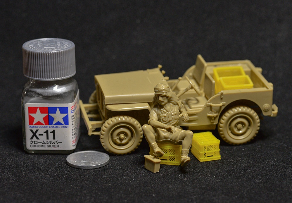 1/35 みかん箱 3Dプリンタ出力パーツ