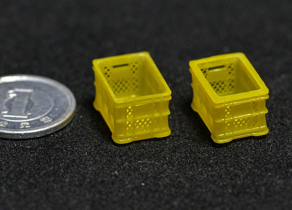 1/35 みかん箱(薄手) 3Dプリンタ出力パーツ