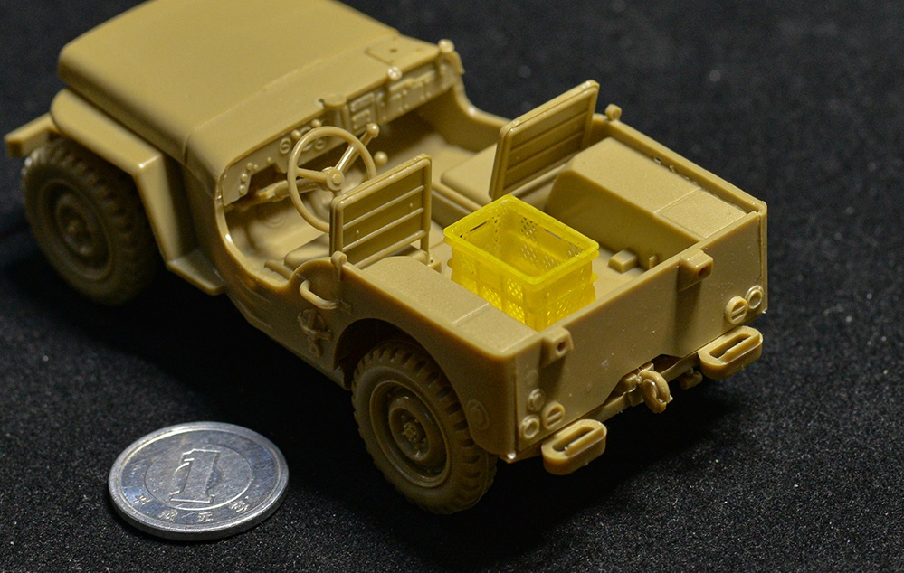 1/35 みかん箱(薄手) 3Dプリンタ出力パーツ