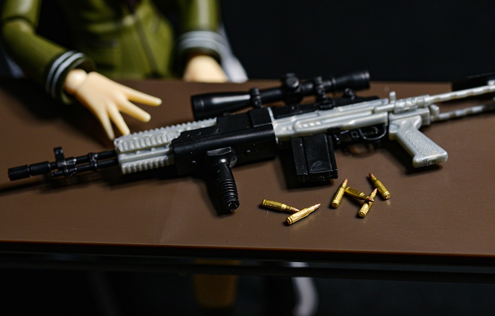 1/12 7.62mmライフル弾(弾頭あり) 3Dプリント出力未塗装キット