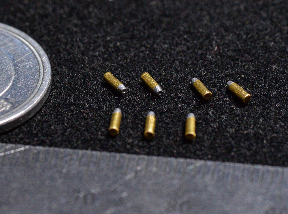 1/12 .44マグナム弾(弾頭あり) 3Dプリント出力未塗装キット