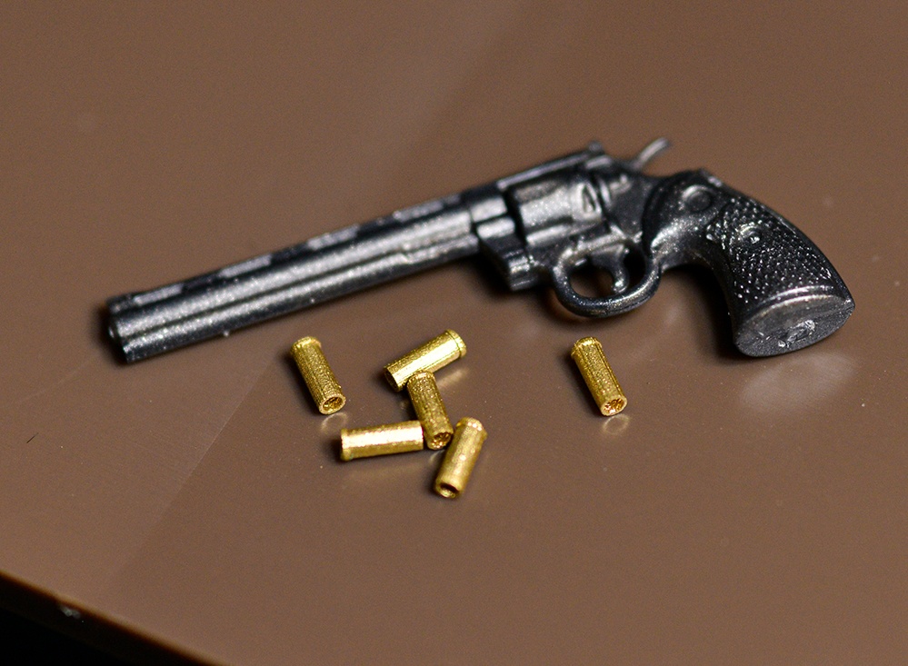 1/12 .44マグナム弾(薬莢のみ) 3Dプリント出力未塗装キット