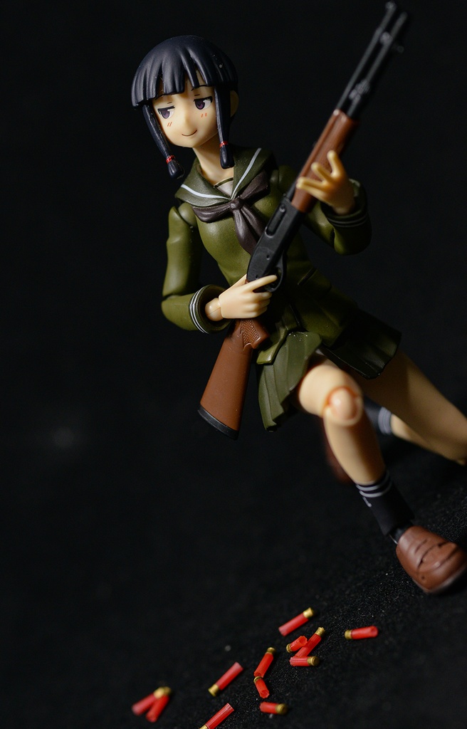 1/12 12ゲージショットシェル 薬莢(射撃後、オープン状態) 3Dプリント出力未塗装キット