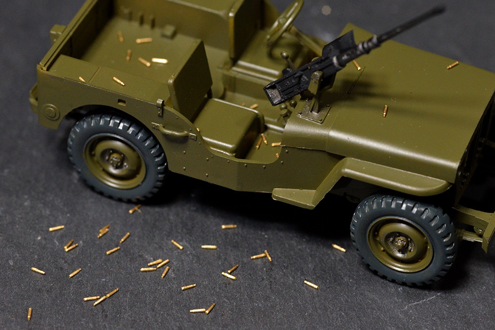 1/35 12.7mmライフル弾 空薬莢 3Dプリント出力未塗装キット