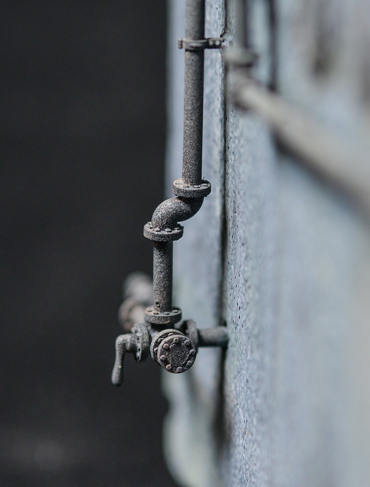 配管継手Z字90度 直径2mm用 3Dプリンタ出力パーツ