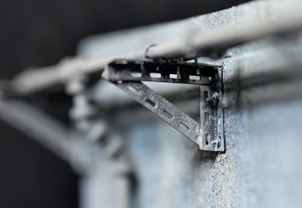 L型アングル材(3mm×3mm) 3Dプリンタ出力パーツ