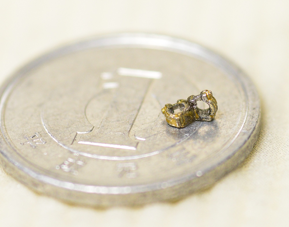 1/48 単管クランプ φ1mm棒用 3Dプリンタ出力パーツ