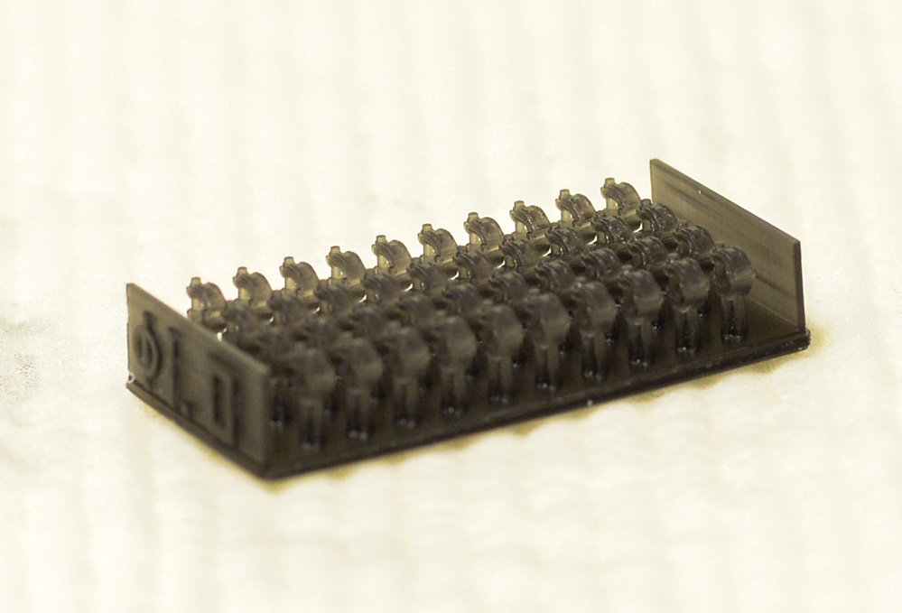 1/48 単管クランプ φ1mm棒用 3Dプリンタ出力パーツ