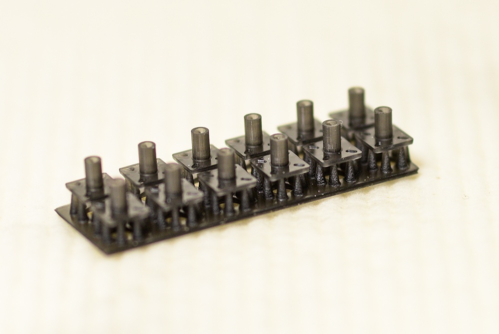 1/48　単管スタンド　φ1mm棒用　3Dプリンタ出力パーツ