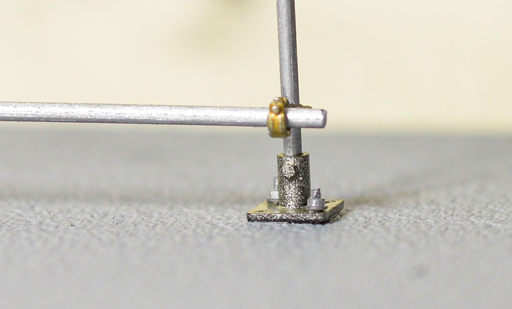 1/48 単管スタンド φ1mm棒用 3Dプリンタ出力パーツ