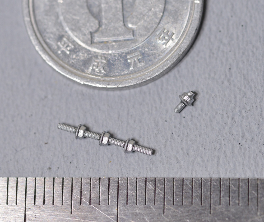 ボルトナット(M0.7相当) 3Dプリンタ出力パーツ