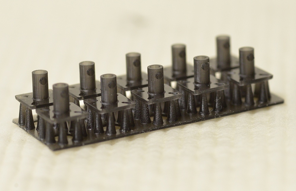 1/35　単管スタンド　φ1.4mm棒用　3Dプリンタ出力パーツ