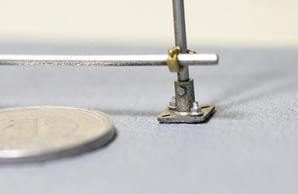 1/35 単管スタンド φ1.4mm棒用 3Dプリンタ出力パーツ