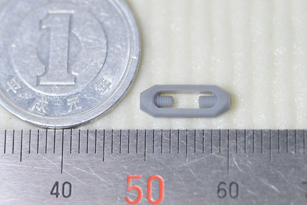 ターンバックル　1.5mm棒用　3Dプリンタ出力パーツ