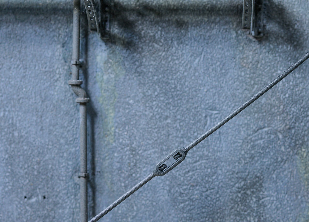 ターンバックル 1.5mm棒用 3Dプリンタ出力パーツ