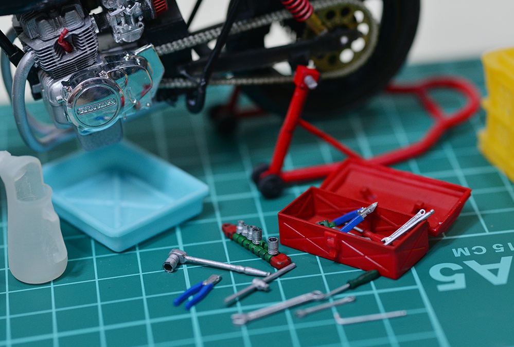 1/12 工具箱 3Dプリンタ出力パーツ