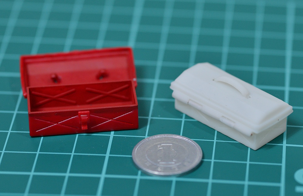 1/12 工具箱 3Dプリンタ出力パーツ