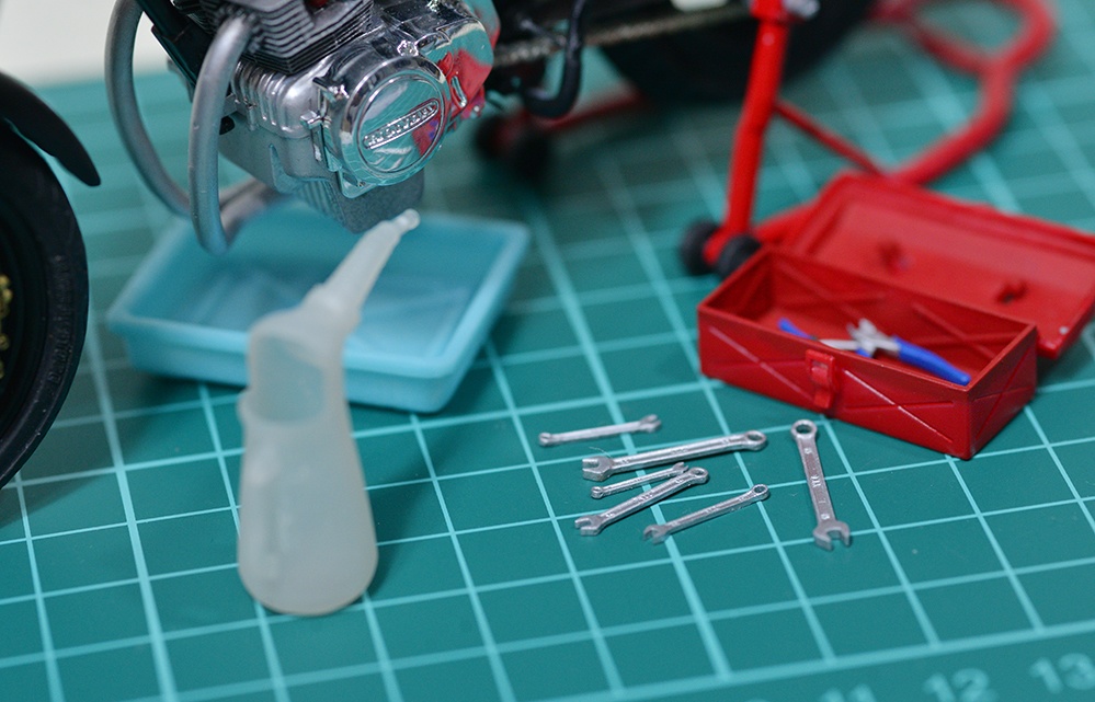 1/12 コンビレンチセット 3Dプリンタ出力パーツ (1/3、1/4、1/6、1/8もあり)