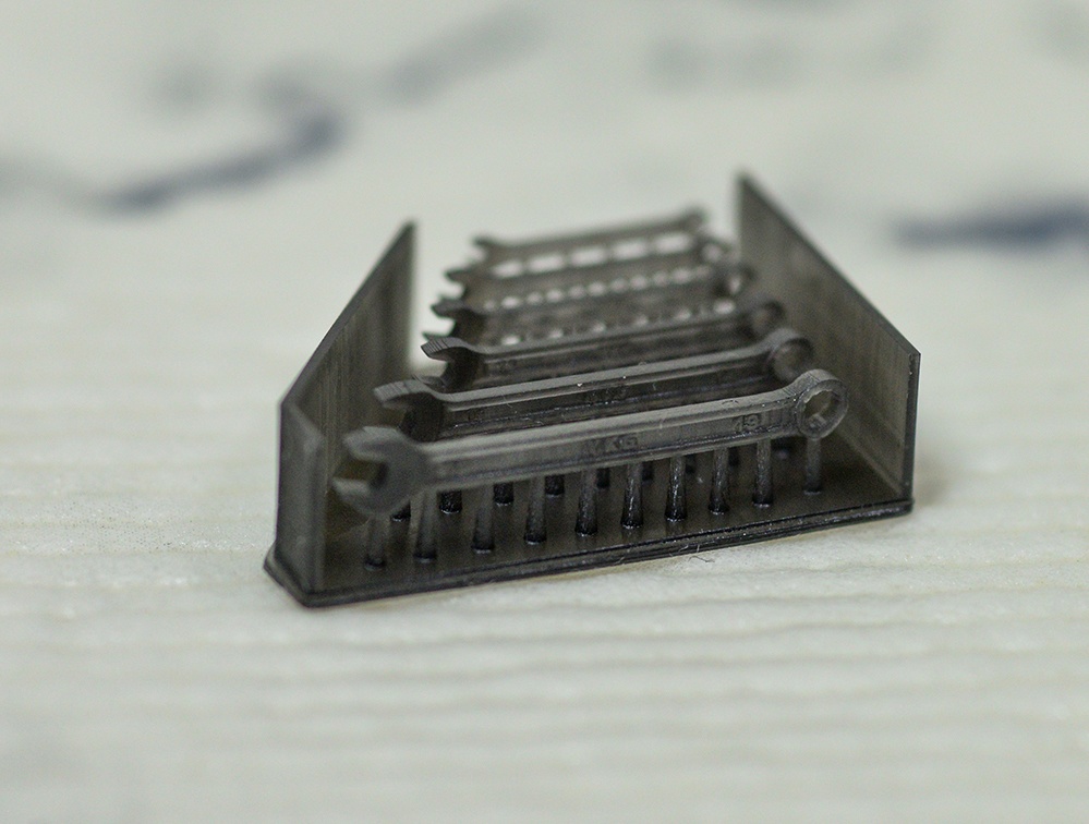 1/12 コンビレンチセット 3Dプリンタ出力パーツ