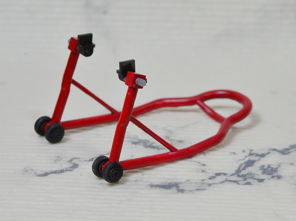 1/12 バイクメンテスタンド 3Dプリンタ出力パーツ