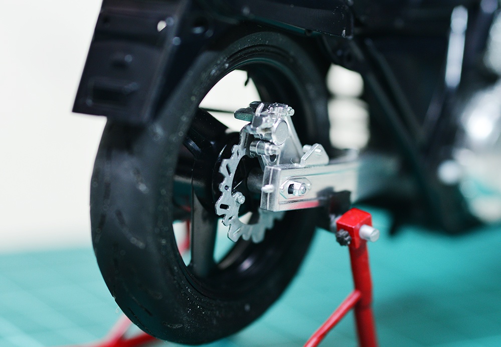 1/12 ウェーブローター(CB400SF スーフォアサイズ) 3Dプリンタ出力未塗装キット