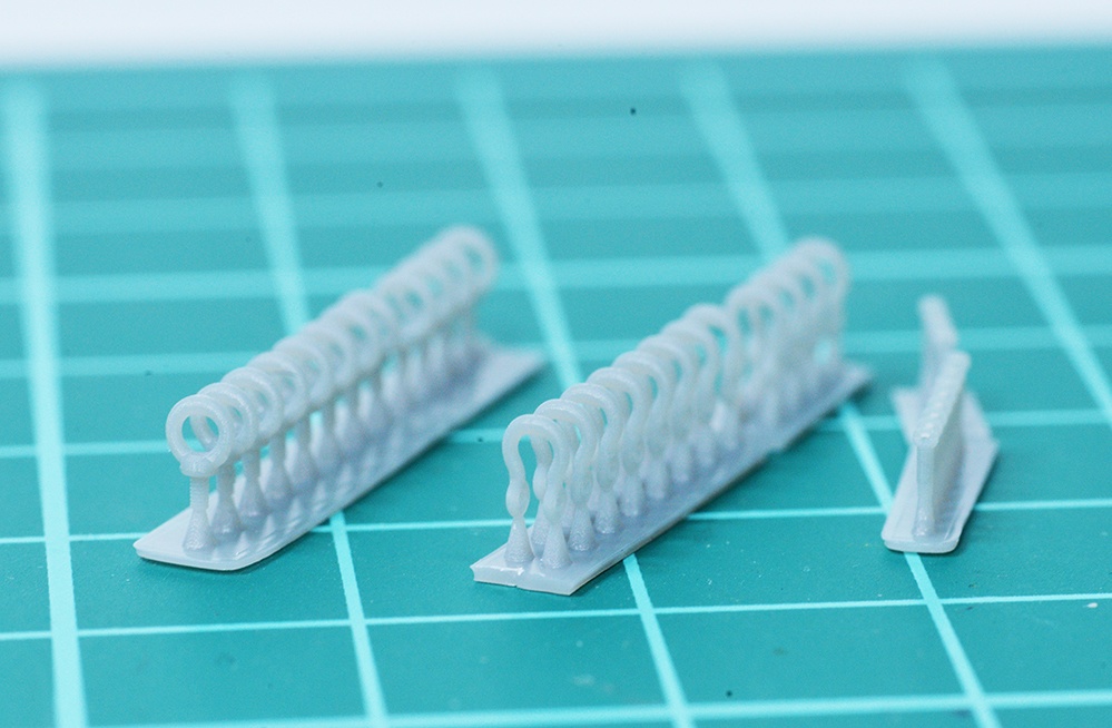 アイボルト、シャックルセット(サイズ3種類より選択) 3Dプリンタ出力未塗装キット