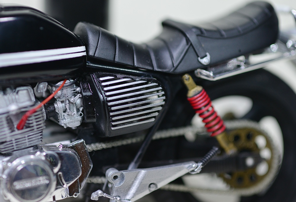 1/12 ホークⅡ用 アルフィンサイドカバー、電装セット 3Dプリンタ出力未塗装キット