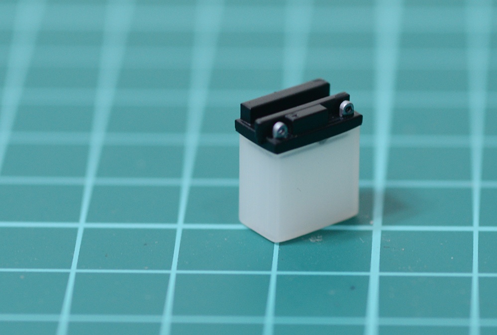 1/12 ホークⅡ用 アルフィンサイドカバー、電装セット 3Dプリンタ出力未塗装キット