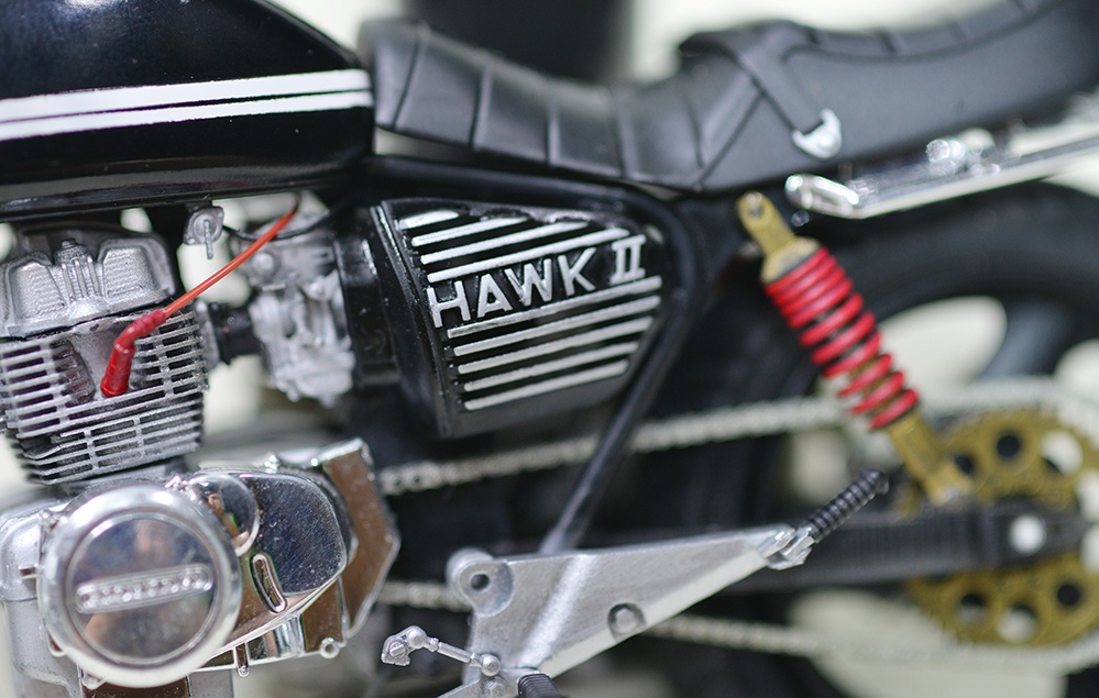 1/12 ホークⅡ用 アルフィンサイドカバー、電装セット 3Dプリンタ出力未塗装キット