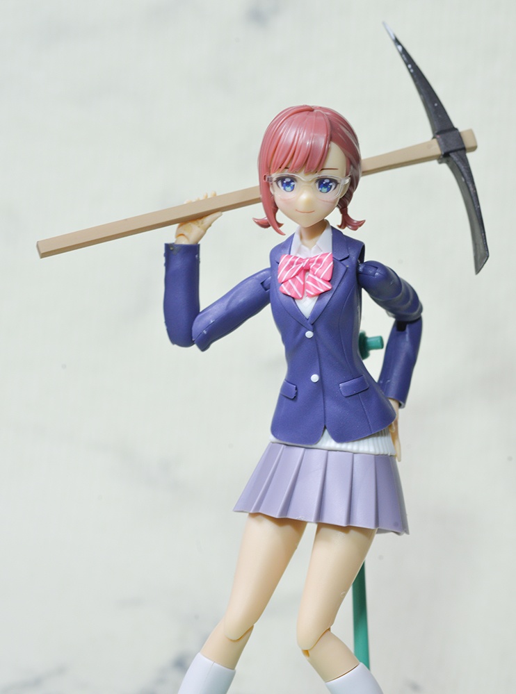 1/12 ツルハシ、スレッジハンマー、バール 3Dプリンタ出力未塗装キット