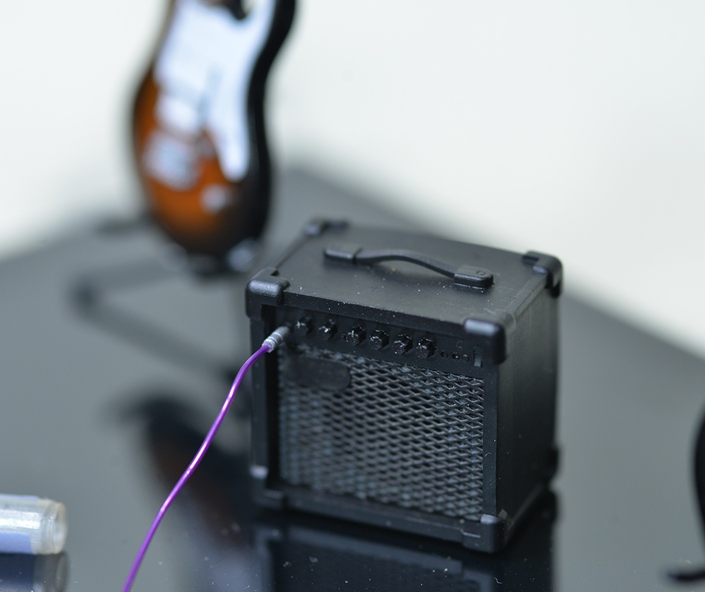 1/12 ギターアンプ 3Dプリンタ出力未塗装キット (1/6もあり)