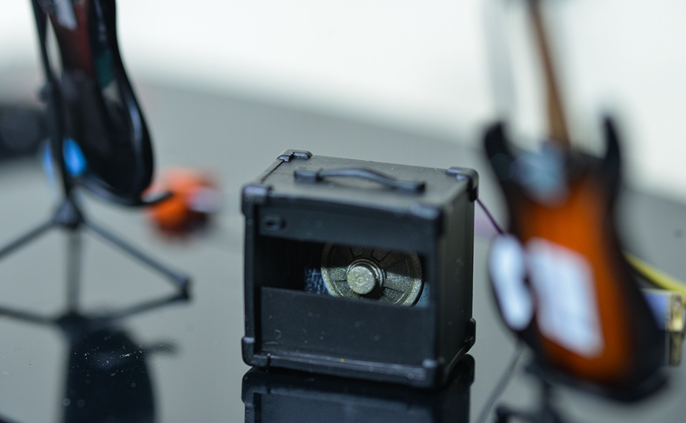 1/12 ギターアンプ 3Dプリンタ出力未塗装キット (1/6もあり)