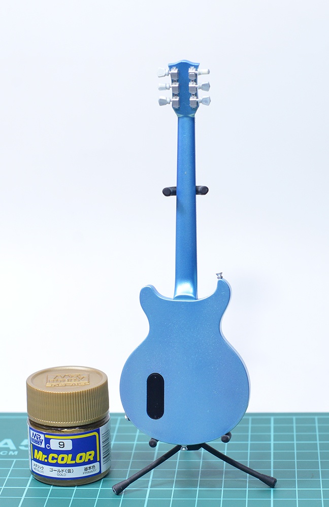 1/12 エレキギター(LP Jr.タイプ)3Dプリンタ出力未塗装キット(1/6もあり)