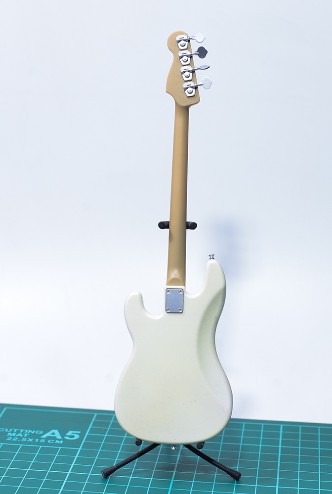 1/12 エレキベース(Pタイプ)3Dプリンタ出力未塗装キット(1/6もあり)