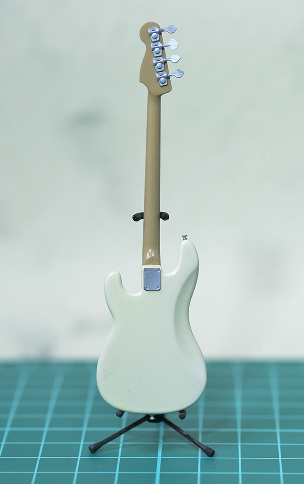 1/12 エレキベース(Pタイプ)3Dプリンタ出力未塗装キット(1/6もあり)