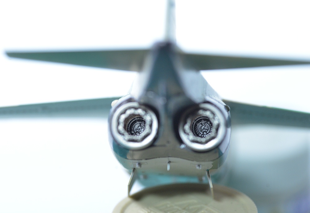 1/72 三菱F-1(T-2)用 エンジンノズル 3Dプリンター出力未塗装レジンキット