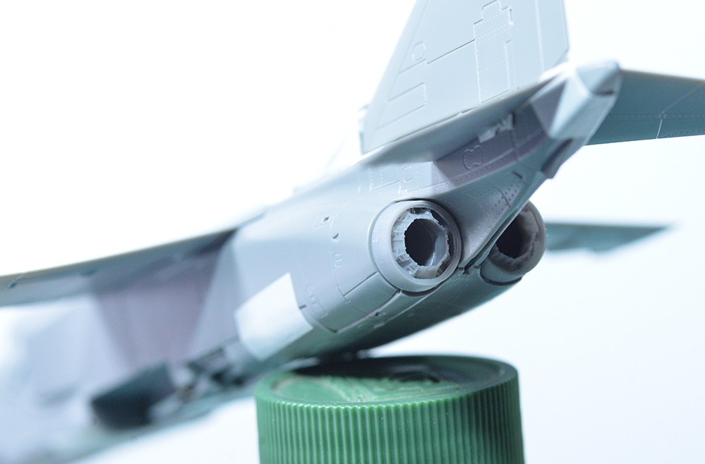 1/72 三菱F-1(T-2)用 エンジンノズル 3Dプリンター出力未塗装レジンキット