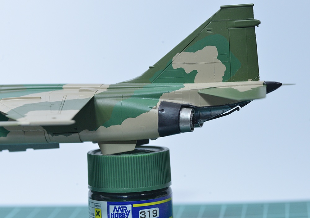 1/72 三菱F-1(T-2)用 エンジンノズル 3Dプリンター出力未塗装レジンキット