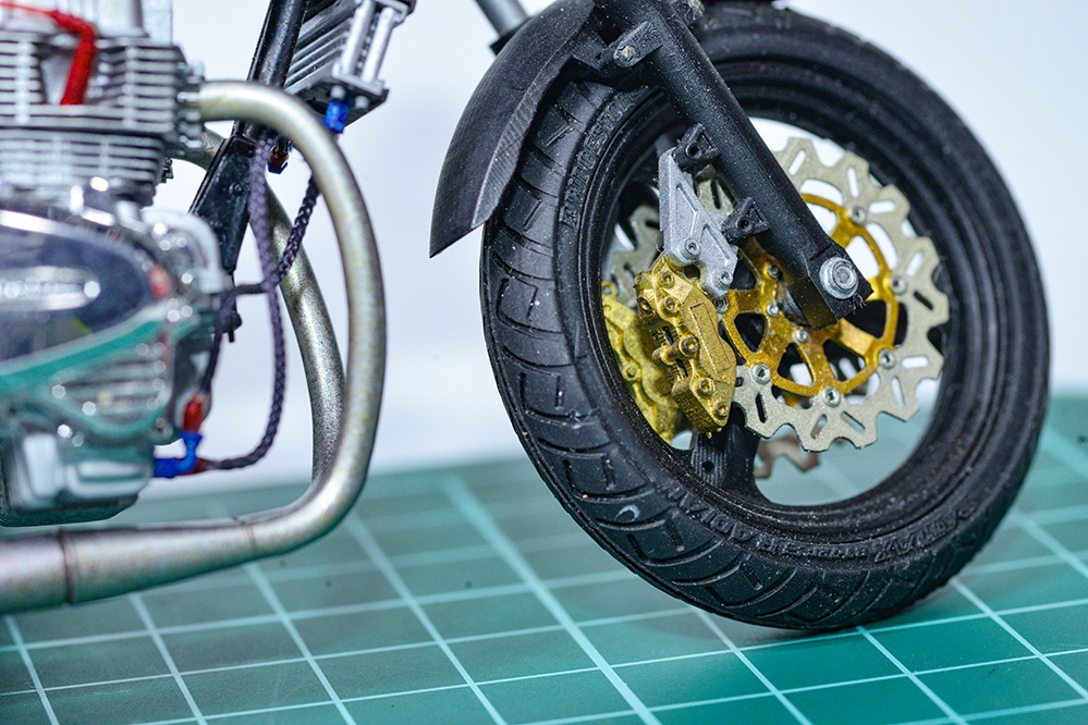 1/12 ブレーキキャリパー(2POT&4POT) 3Dプリンタ出力未塗装キット (1/6もあり)