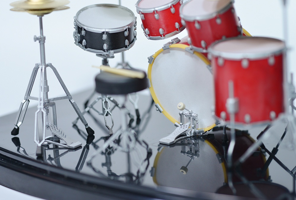 1/12 ドラムセット 3Dプリンタ出力未塗装キット