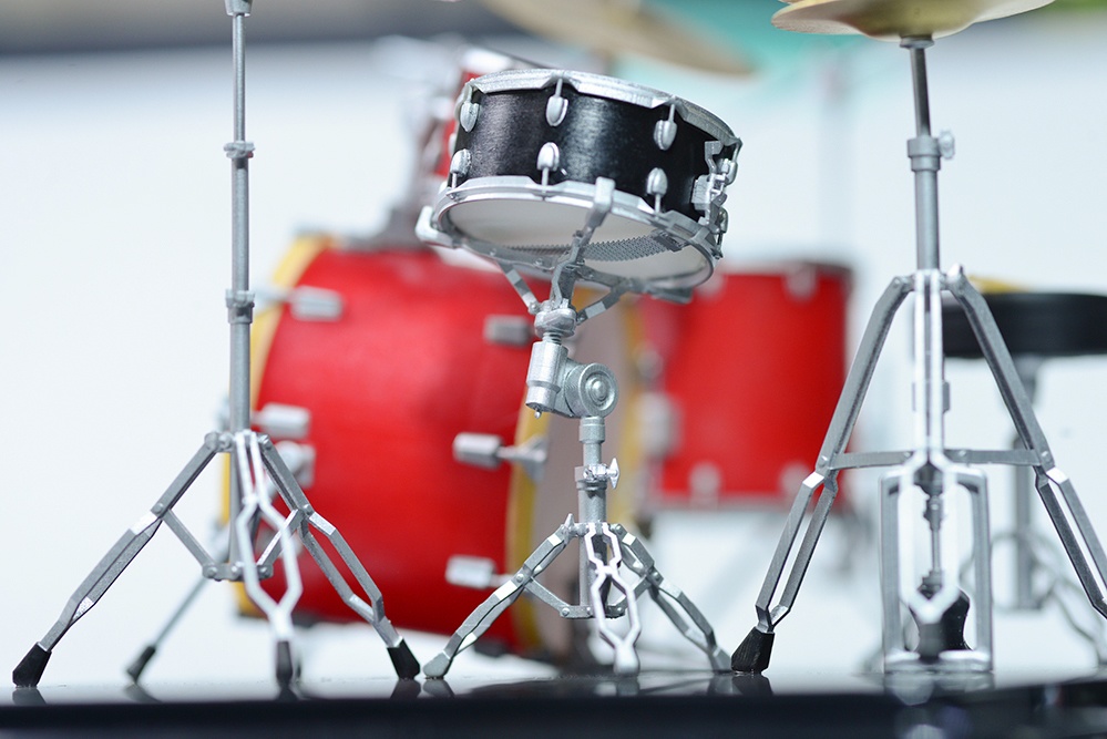 1/12 ドラムセット 3Dプリンタ出力未塗装キット