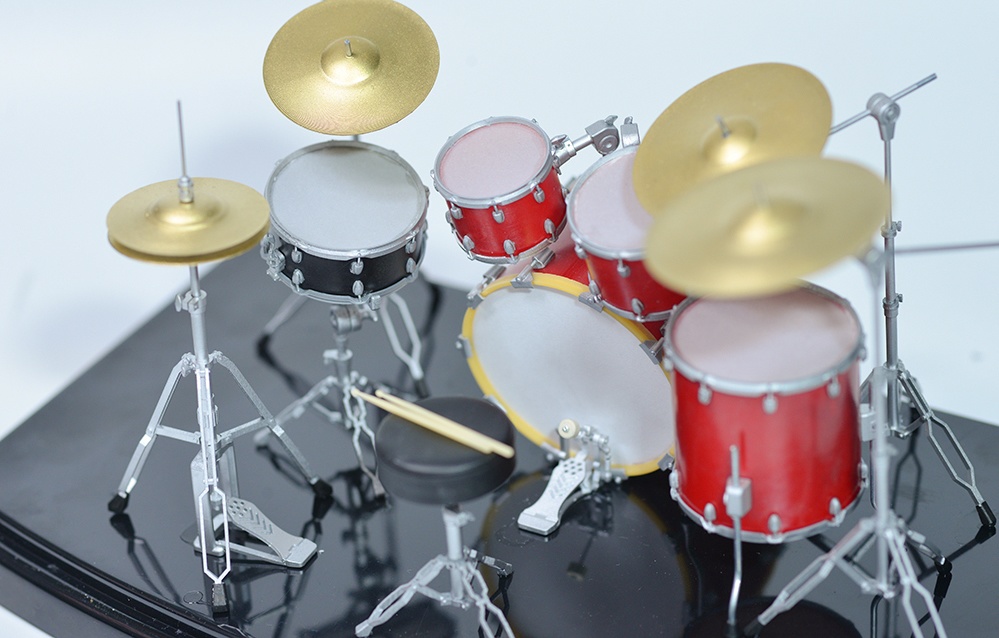 1/12 ドラムセット 3Dプリンタ出力未塗装キット