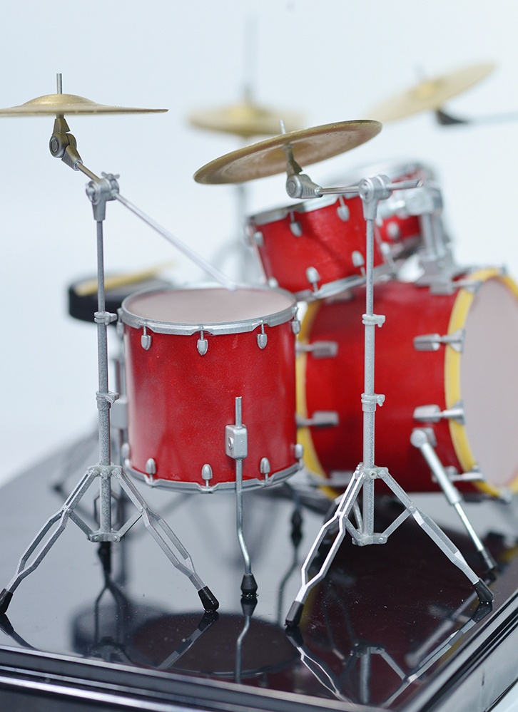 1/12 ドラムセット 3Dプリンタ出力未塗装キット