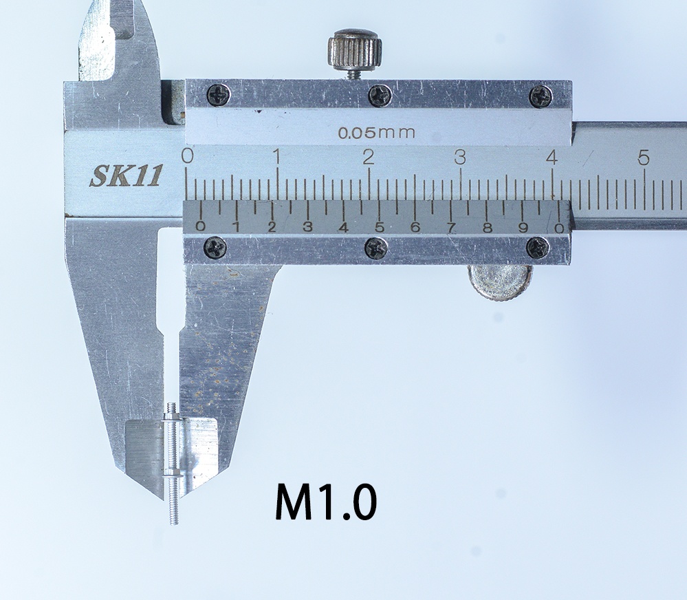 ボルトナット 3Dプリンタ出力パーツ (M1.2、M1.0、M0.7、M0.5からサイズ選択)