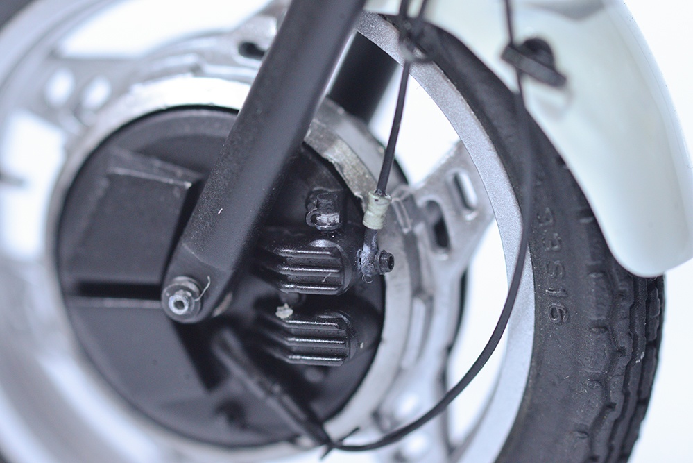 1/12 ブレーキホースバンジョー(エルボー、ストレート)、ニップル、カシメ継手セット 3Dプリンタ出力未塗装キット